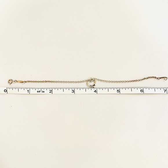 Tiffany & Co. Sterling Silver Chain Heart Bracelet Peretti - Picture 7 of 10